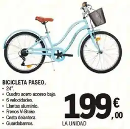 E.Leclerc Bicicleta paseo oferta