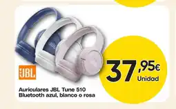 Hiper FROIZ JBL Auriculares Tune 510 Bluetooth azul, blanco o rosa oferta