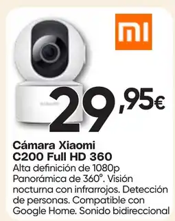 Hiper FROIZ Cámara Xiaomi C200 Full HD 360 oferta