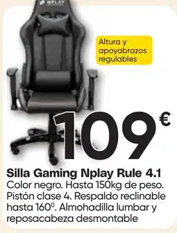 Hiper FROIZ Silla Gaming Nplay Rule 4.1 oferta