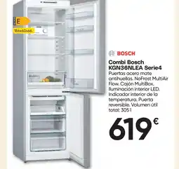 Hiper FROIZ BOSCH Combi KGN36NLEA Serie4 oferta