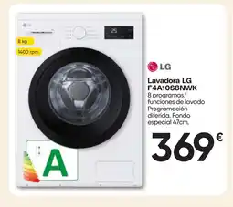 Hiper FROIZ LG Lavadora F4A10S8NWK oferta