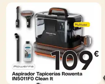 Hiper FROIZ ROWENTA Aspirador Tapicerías IN5011FO Clean It oferta