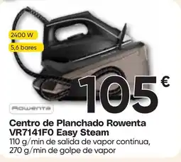 Hiper FROIZ ROWENTA Centro de Planchado VR7141F0 Easy Steam oferta