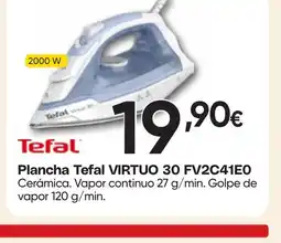 Hiper FROIZ TEFAL Plancha VIRTUO 30 FV2C41E0 oferta