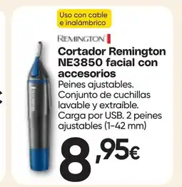 Hiper FROIZ REMINGTON CortadorNE3850 facial con accesorios oferta