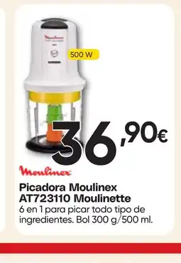 Hiper FROIZ MOULINEX Picadora AT723110 Moulinette oferta