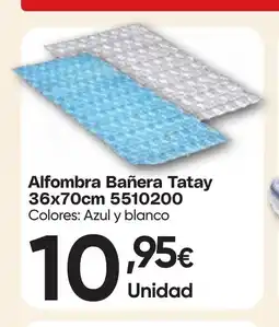 Hiper FROIZ TATAY Alfombra Bañera oferta