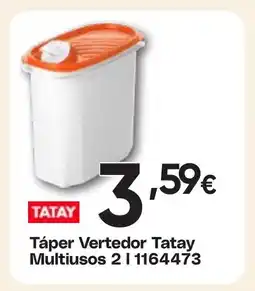 Hiper FROIZ TATAY Táper Vertedor Multiusos 2 oferta