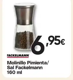 Hiper FROIZ FACKELMANN Molinillo Pimienta/ Sal oferta