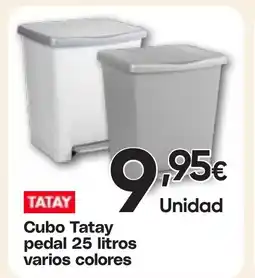 Hiper FROIZ TATAY Cubo pedal varios colores oferta