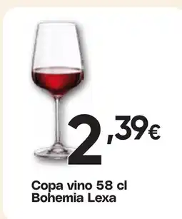 Hiper FROIZ Copa vino Bohemia Lexa oferta