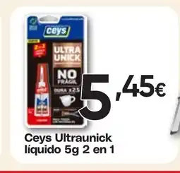 Hiper FROIZ CEYS CeysUltraunick líquido 2 en 1 oferta