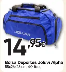 Hiper FROIZ Bolsa Deportes Joluvi Alpha oferta