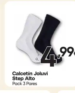 Hiper FROIZ Calcetín Joluvi Step Alto Pack 3 Pares oferta