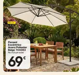 Hiper FROIZ Parasol Excéntrico Acero/Poliester Beige oferta