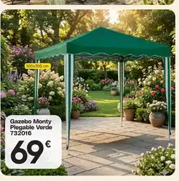 Hiper FROIZ Gazebo Monty Plegable Verde oferta