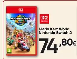 Hiper FROIZ Mario Kart World Nintendo Switch 2 oferta