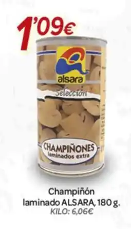 Alsara Supermercados ALSARA Champiñón laminado oferta