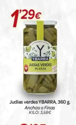 Alsara Supermercados YBARRA Judías verdes oferta