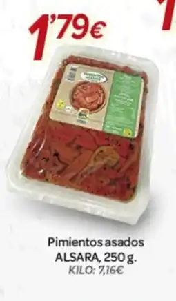 Alsara Supermercados ALSARA Pimientos asados oferta