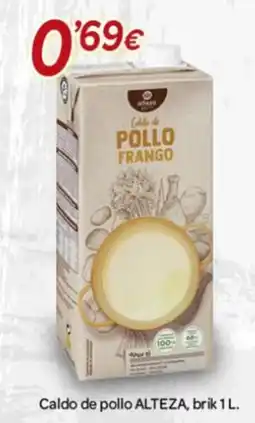 Alsara Supermercados ALTEZA Caldo de pollo oferta