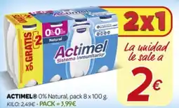Alsara Supermercados ACTIMEL 0% Natural oferta