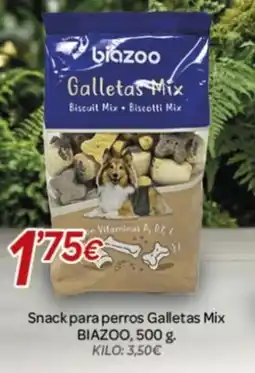 Alsara Supermercados BIAZOO Snack para perros Galletas Mix oferta