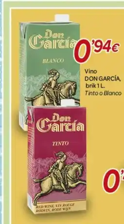 Alsara Supermercados DON GARCÍA Vino brik oferta