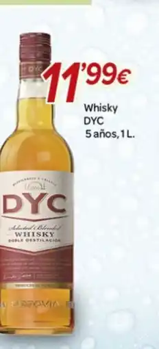 Alsara Supermercados DYC Whisky 5 años oferta
