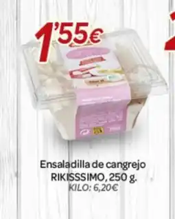 Alsara Supermercados RIKISSSIMO Ensaladilla de cangrejo oferta