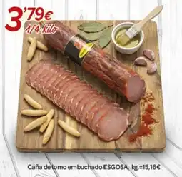 Alsara Supermercados ESGOSA Caña de tomo embuchado oferta