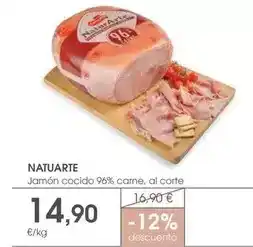 Supermercados Plaza Body natur - jamon cocido oferta