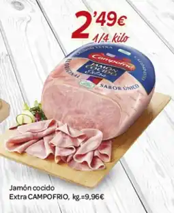 Alsara Supermercados CAMPOFRIO Jamón cocido Extra oferta
