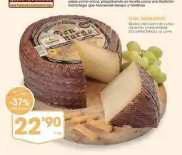 Supermercados Plaza Don bernardo - queso vejo puro de oveja de leche oferta