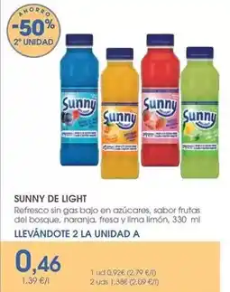Supermercados Plaza Sunny - refresco sin gas bajo en azucares oferta