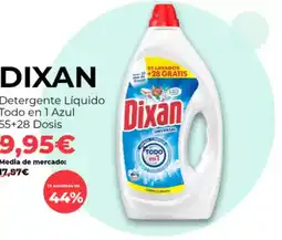 PrimaPrix Dixan - detergente líquido todo en 1 azul oferta
