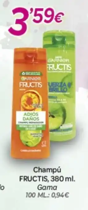 Alsara Supermercados FRUCTIS Champú oferta