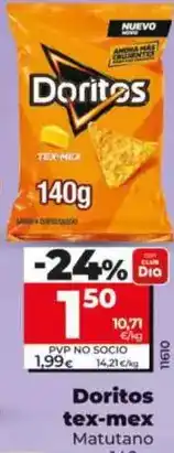 Dia Matutano - doritos tex mex oferta