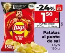 Dia Lay's - patatas al punto de sal oferta