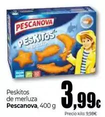 Unide Supermercados Pescanova - peskitos de merluza oferta