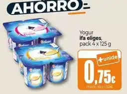 Unide Supermercados Ifa eliges - yogur oferta