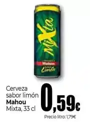 Unide Supermercados Mahou - cerveza sabor limon oferta