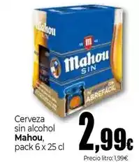 Unide Supermercados Mahou - cerveza sin alcohol oferta