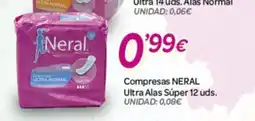 Alsara Supermercados NERAL Compresas Ultra 14 uds. Alas Normal oferta