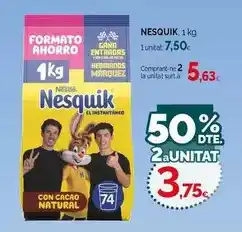 Condis Nestlé - nesquik oferta