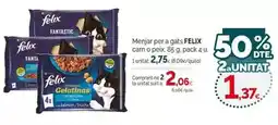 Condis Felix - menjar per a gats oferta