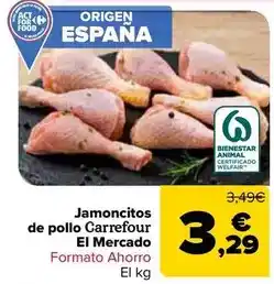 Carrefour el mercado - jamoncitos de pollo