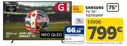 Carrefour Samsung - tv 75 tq75qn1f oferta