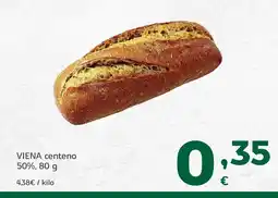 HiperDino VIENA centeno 50% oferta